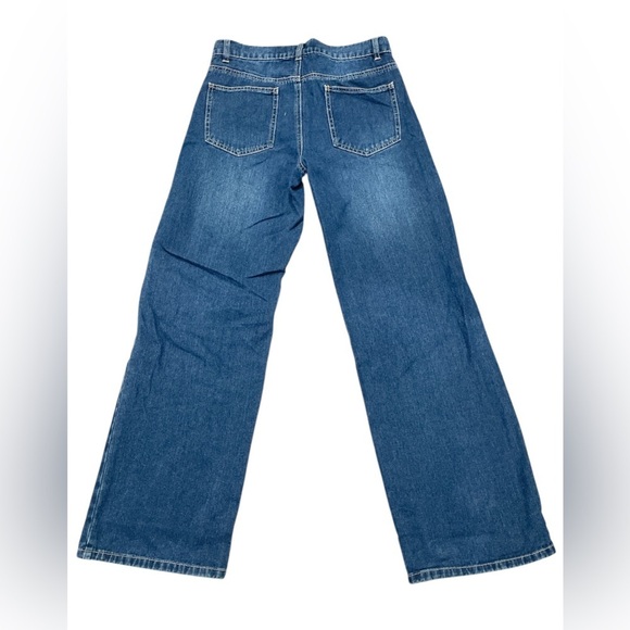 Midiross Women’s Wide Leg High Waist Jeans Size Medium 30” Waist - Picture 4 of 4